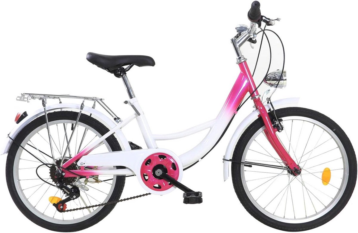 20 Inch Kinderfiets met 6 Versnellingen voor en (12-16 Jaar)
