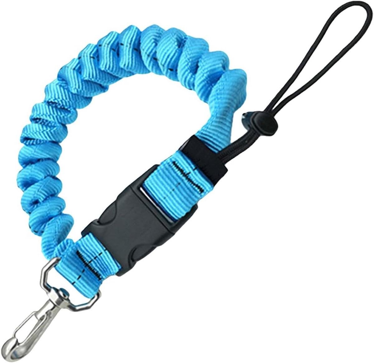 Intrekbare Lanyard - Camera Koord - Onderwater Fotografie - Quick Release Gesp - 263 cm - Zwart