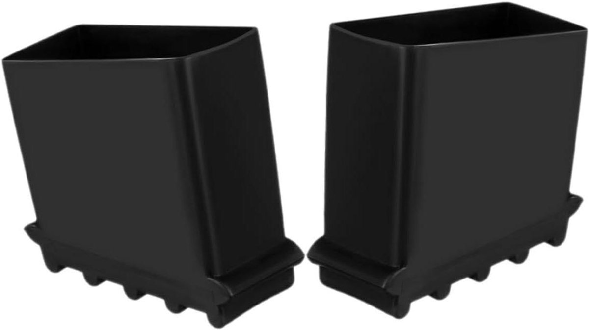 Ladder Pads - Ladder Voetbeschermers - Veilig Werken - Isolatie en Antislip - 5 x 5 x 2.5 cm - Zwart