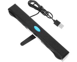 HEMOTON Computer Bar Small Stereo Speakers Desktop Strip Television Trumpet Notebook USB Sound Bar For Computer Sound Bar For TV Mini USB Speaker Audio Surround Sound Bar