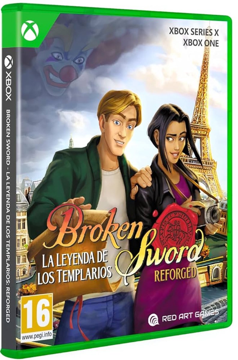 Red Art Games Broken Sword - Shadow of the Templars: Reforged Standaard Xbox Series X