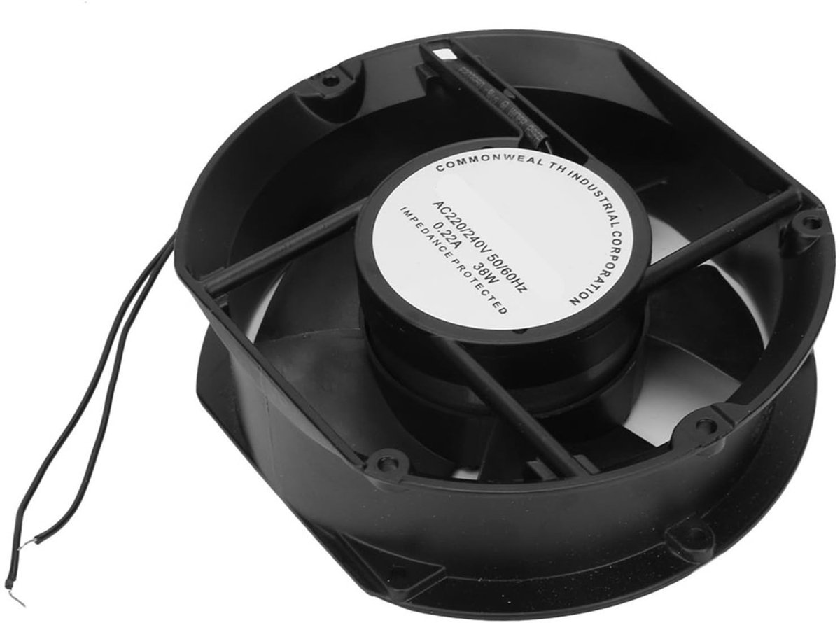 Dailygoods - Cosensi - Dailygoods - AC220V 38W Axiale Ventilator voor Industriële Koeling
