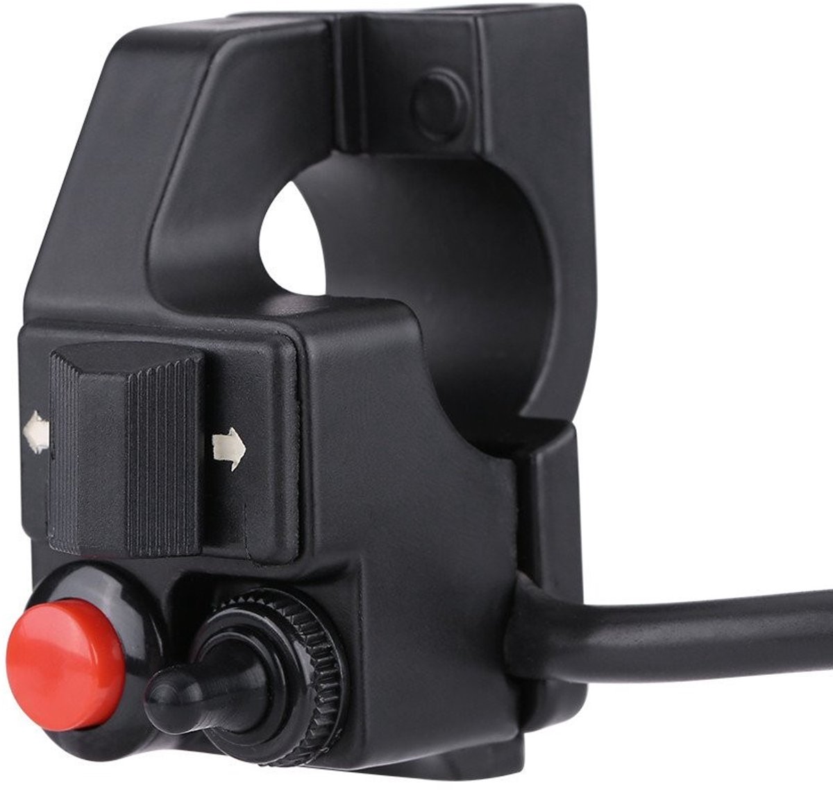 Dailygoods - Dailygoody - Universele Motor Switch - Stuurkoplamp - Duurzaam ontwerp - 7/8 inch - Motorfiets - Eenvoudige installatie - Geschikt voor meerder...