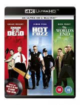 Shaun of the Dead / Hot Fuzz / The World's End - 4K + blu-ray - Import