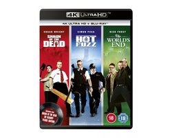 Shaun of the Dead / Hot Fuzz / The World's End - 4K + blu-ray - Import