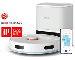 PHILIPS XU2000/10 Robotstofzuiger met dweilfunctie Donkerblauw