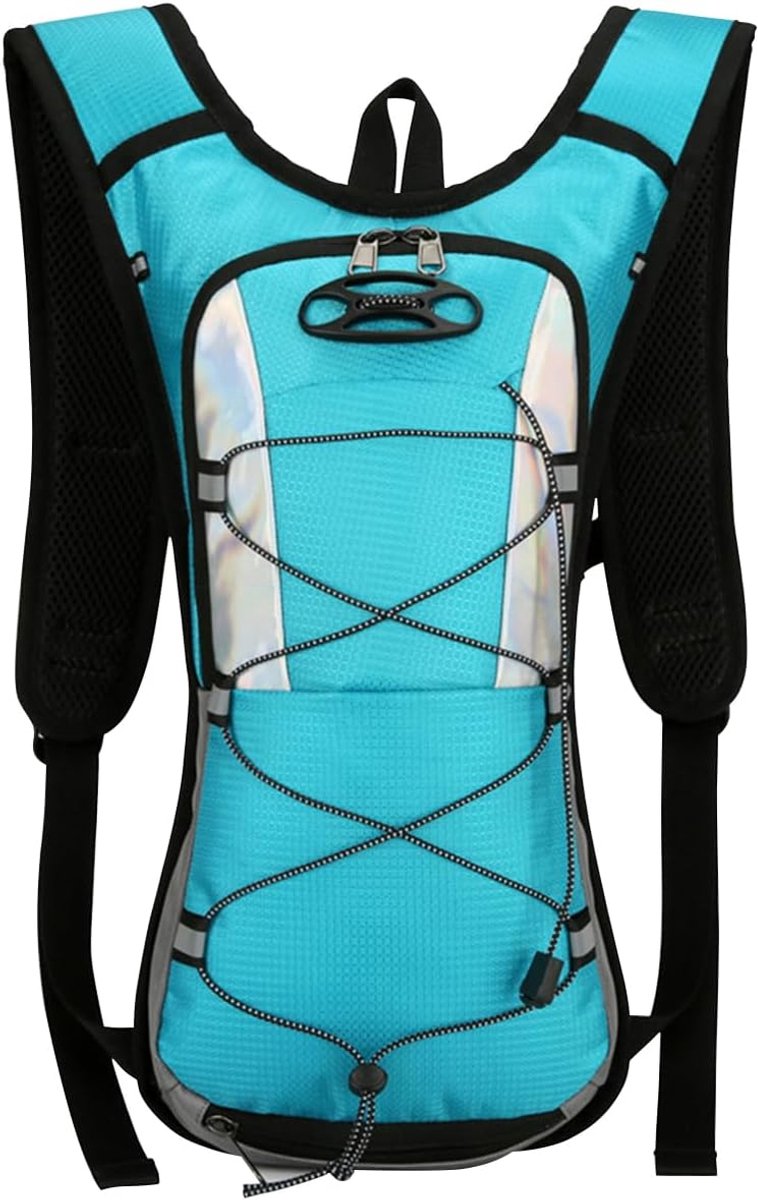 Rugzak - 19L Wandelrugzak - Lichtgewicht & Ademend - Met Drinkhouder - Dagrugzak voor Dames en Heren - Voor Kamperen, Wandelen, Fietsen en Klimmen - Buitensport Accessoire - Blauw