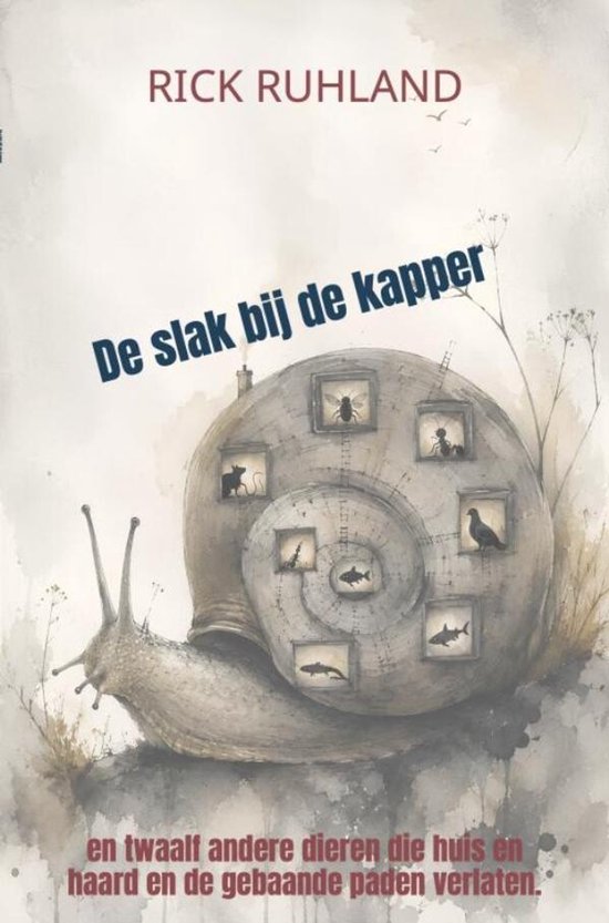 De slak bij de kapper - cover