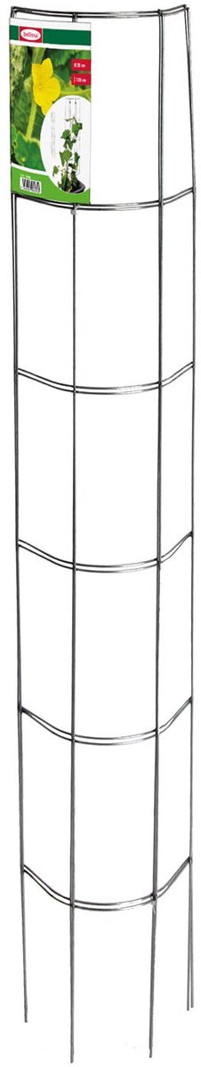 Bellissa Plantenklimrek - Stevige Plantensteun - Voor Groente en Komkommers - Verzinkt Frame - 120cm - 3 stuks