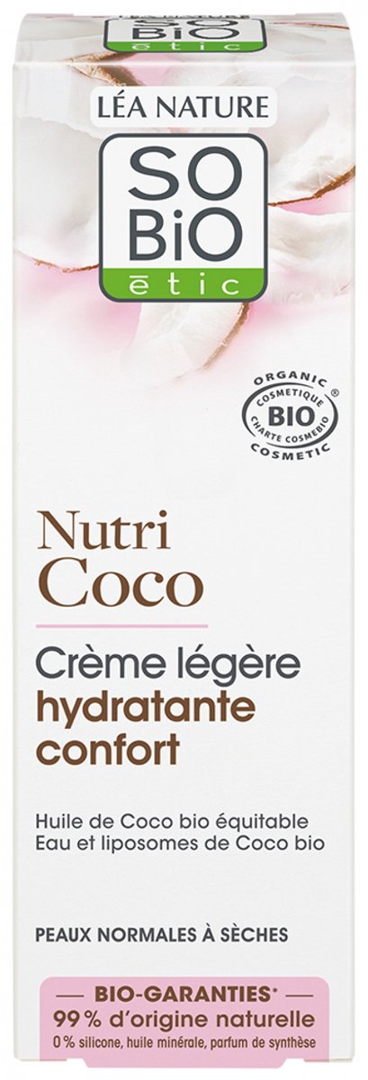 So'Bio Étic - Nutri Coco Comfort Light Cream (50ml)