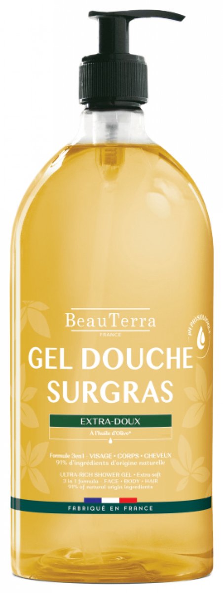 Beauterra Gel Douche Surgras Hypoallerg. 1l