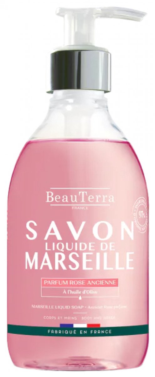 Vloeibare Zeep Beauterra Marseille Universeel Rozen Handen 300 ml