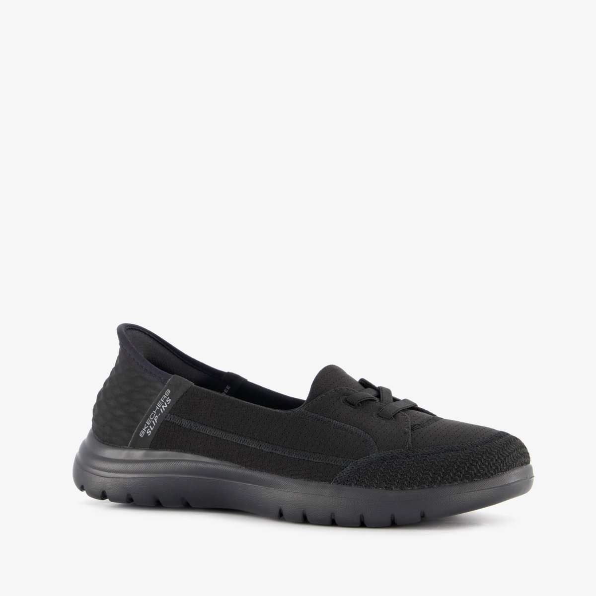 Skechers Slip-ins: On The Go Flex dames instappers zwart - Maat 42 - Extra comfort - Memory Foam