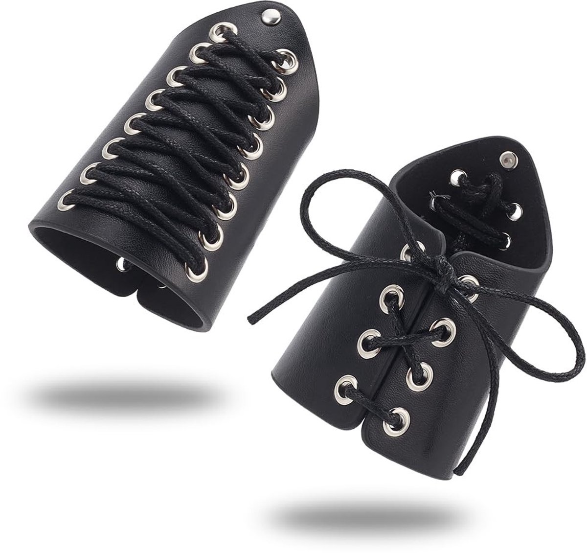Dailygoods - Dailygoody - Armbeschermers - Middeleeuwse stijl - Verstelbaar - PU-armband - Halloween en Cosplay - Elegante uitstraling