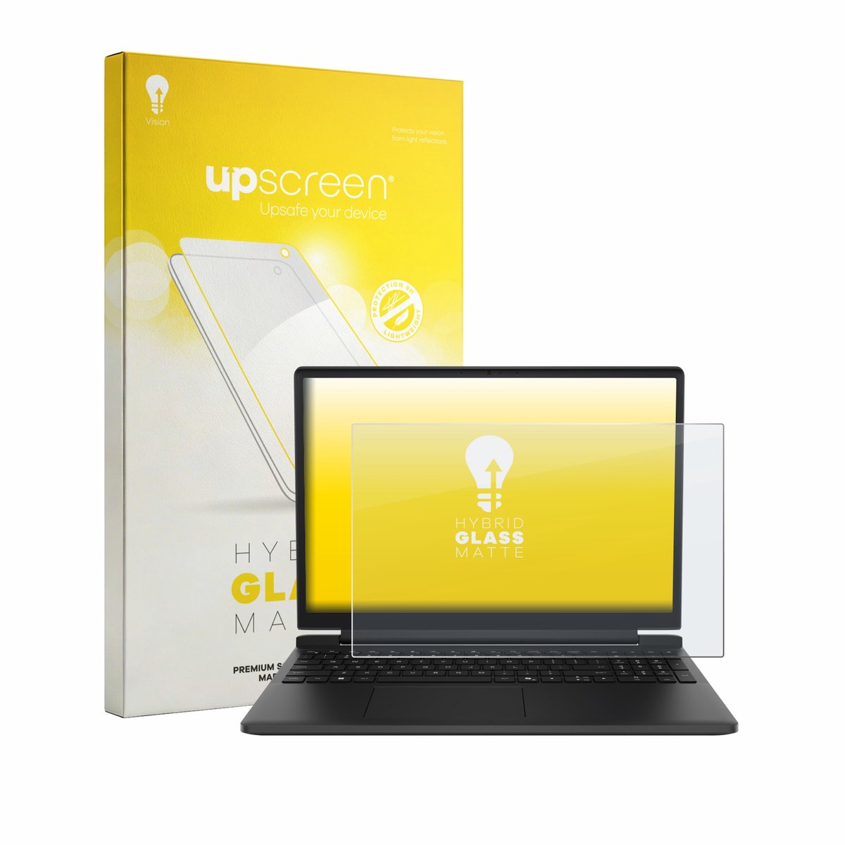 upscreen - Screenprotector voor Dell 15 DA15265 - Folie Beschermfolie Beschermglas matte