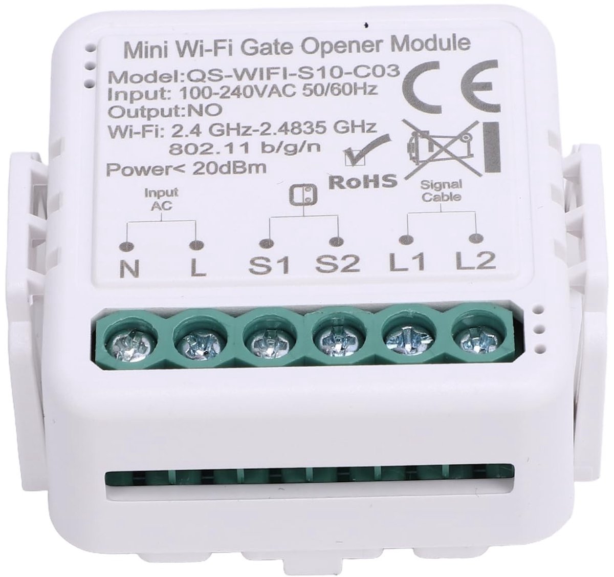 Dailygoods - WiFi Smart Garage Deuropener Module met Tuya APP
