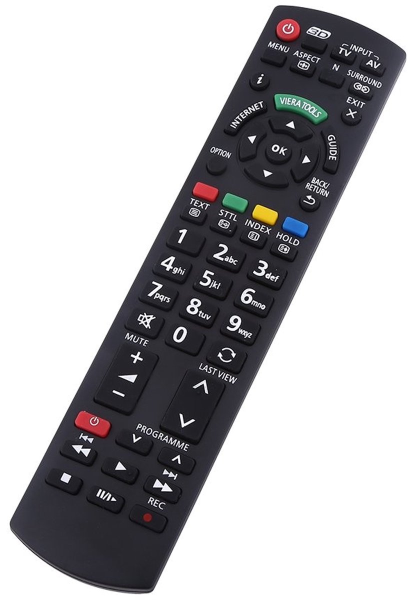 Dailygoods - Dailygoody - Universele Smart TV Afstandsbediening - Eenvoudig in gebruik - Geschikt voor diverse modellen - Compact ontwerp - Draagbare afstandsbedie