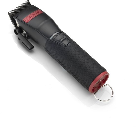BaBylissPRO Boost+ tondeuse in mat zwart met rode accenten