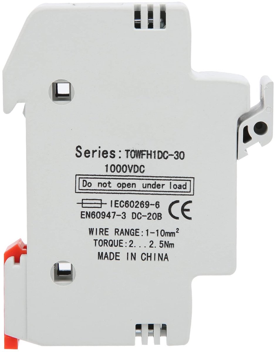 Dailygoods - DIN Rail Mount Power Distribution Control Equipment met Zekeringhouders