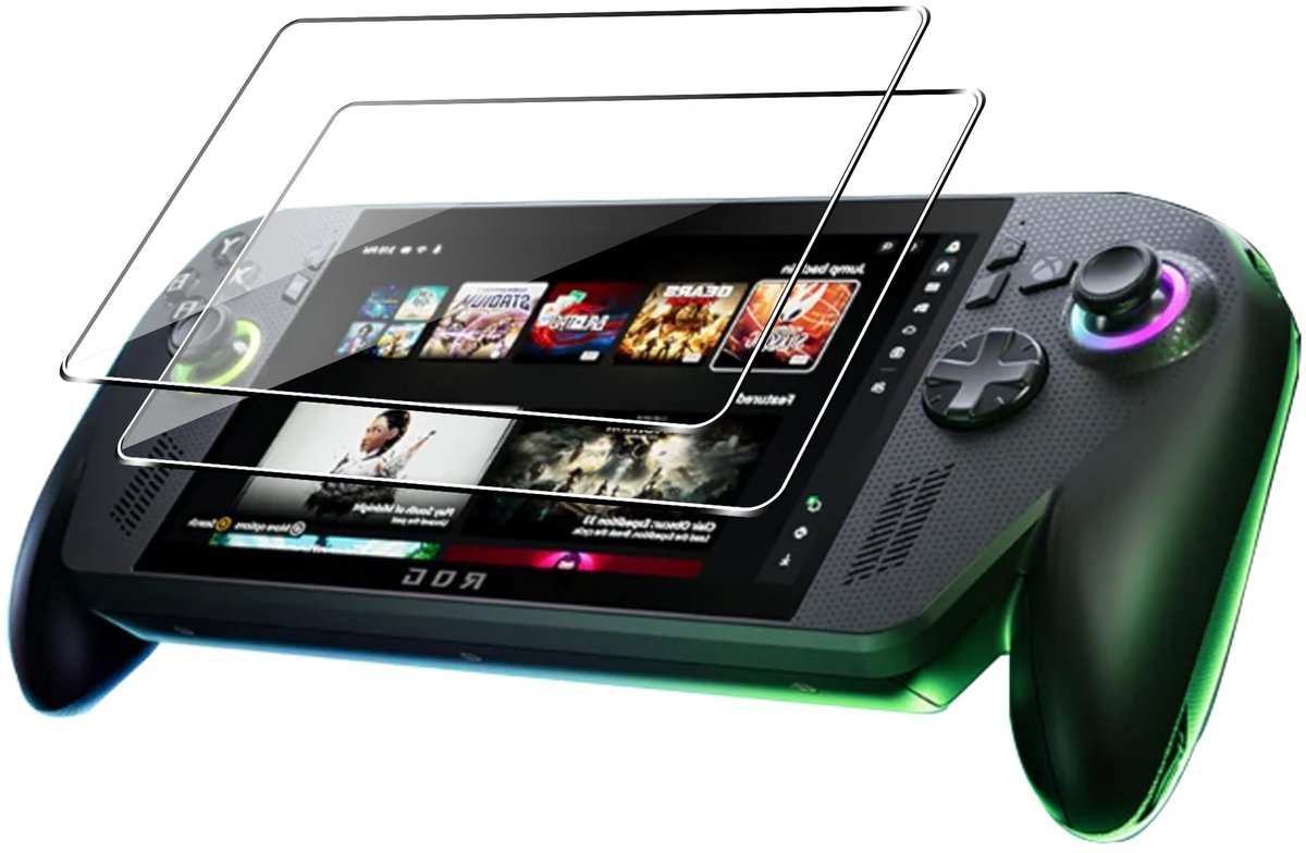 Dailygoods - Gehard Glas Screen Protector voor ROG Xbox Ally X Tablet, 2 Stuks