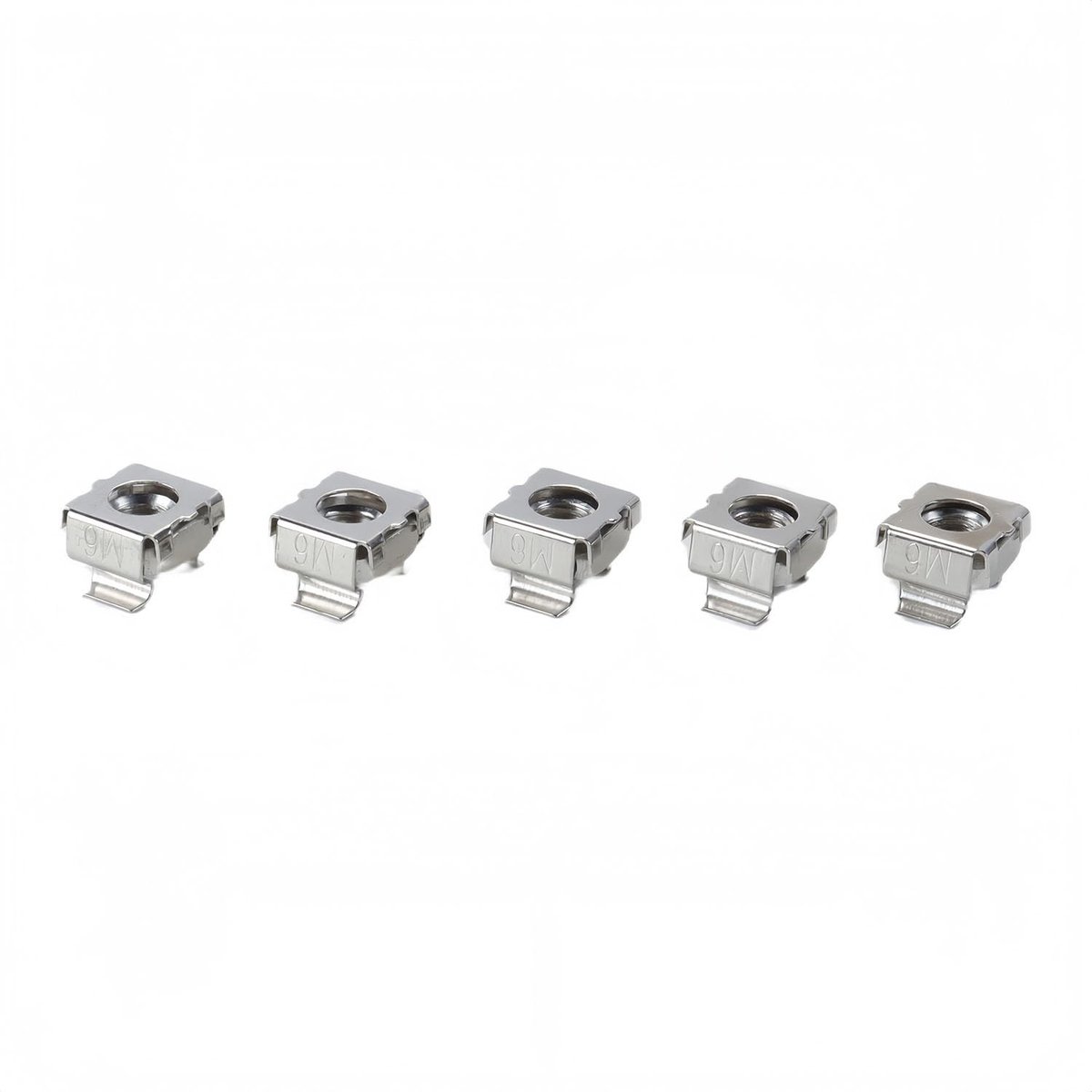 Dailygoods - 20 Sets M6 Bevestigingsmoeren voor Serverkasten