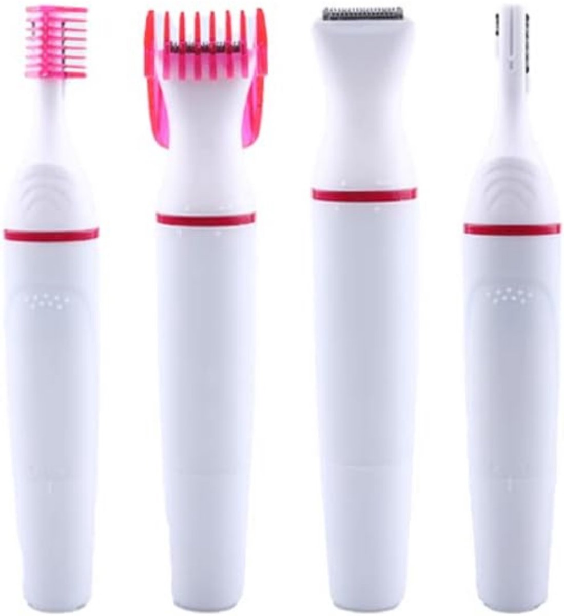 TIM® Epileerapparaat dames - Epilator Gezicht - Ladyshave - Gezichtsreiniger - Ontharingsapparaat - Usb Oplaadbaar - Wit - 13cm x 2cm x 2cm