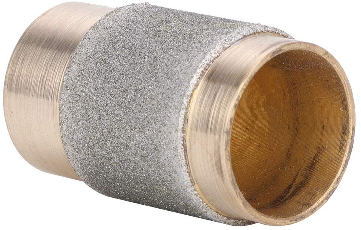 Dailygoody - Glas-in-loodslijper - Schuurgereedschap - Diamant slijpbit - 8,9 x 8,3 x 2,6 cm - Keramiek - Voor het slijpen van glas - MCB34