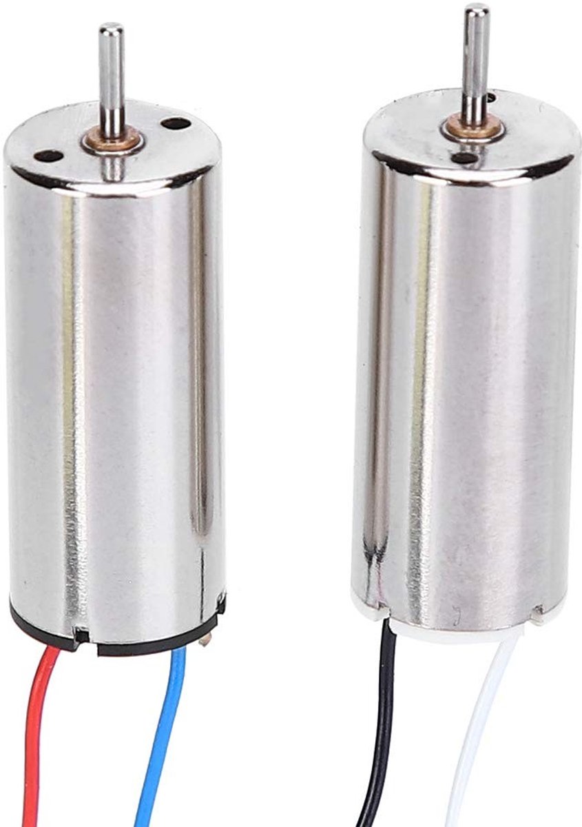 Dailygoody - Micro Coreless Motor - 4 Stuks Mini Drone Motor - Lichtgewicht en krachtig - 8,5x20mm - Voor DIY RC Drone - Quadcopter motoren - Geschikt
