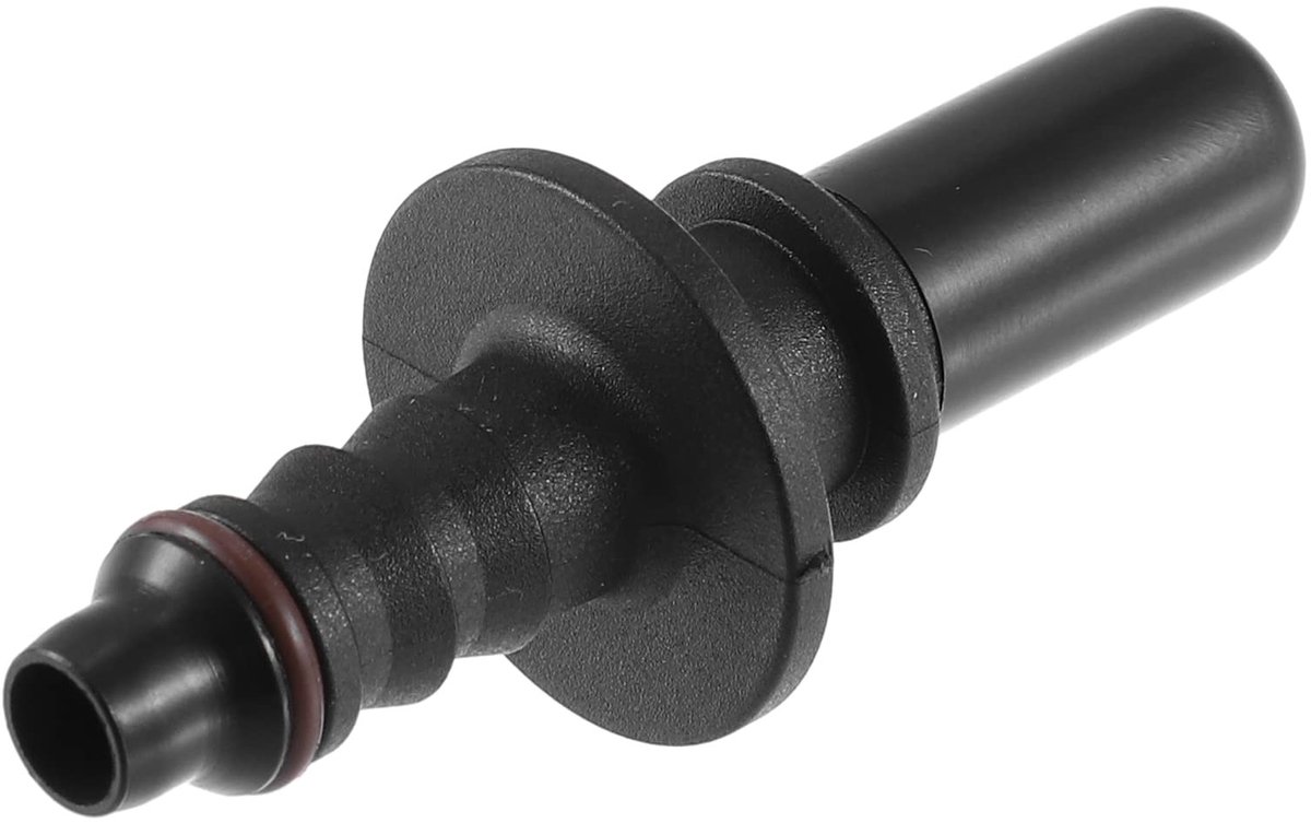 Dailygoody - Auto Brandstofslang Adapter - Push on Fitting - Hoge druk en temperatuur - Zwart - Kwalitatief hoogwaardig plastic - Ideaal voor auto...
