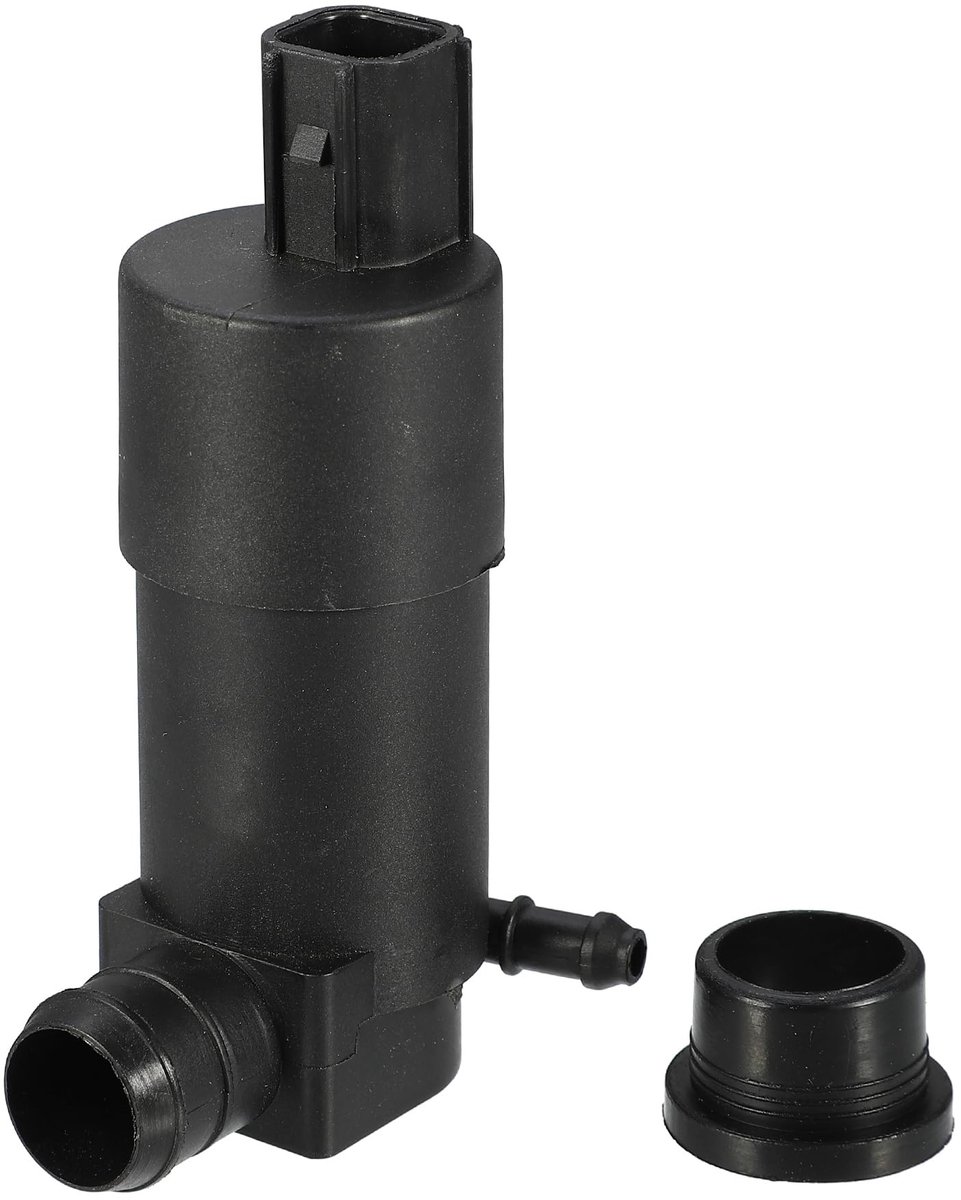Dailygoody - Ruitenwissermotorpomp - Vervangbaar - Zwart - Voorkant en Achterkant - Geschikt voor Ford Transit - 2 Stuks