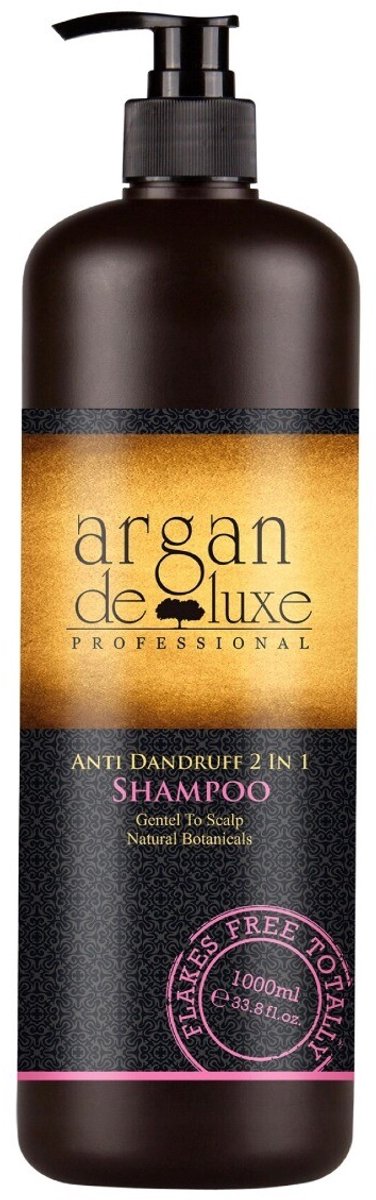 Argan De Luxe Anti Dandruff 2 In 1 Shampoo -1000ml