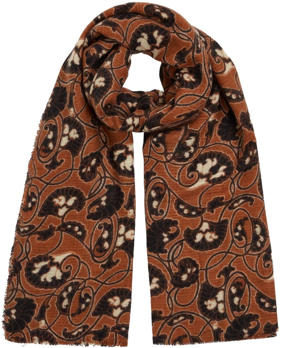 Dailygoody - Damessjaal - Geweven halsdoek - 215 cm - Grafisch patroon - Fair Wear - Perfect voor elke gelegenheid - Damesaccessoire