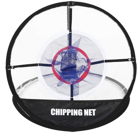 Dailygoody - Golf Chipping Net - Golf Training - Compact en Lichtgewicht - Zwart - Indoor en Outdoor - Perfect voor Beginners - Opvouwbaar — afbeelding 2