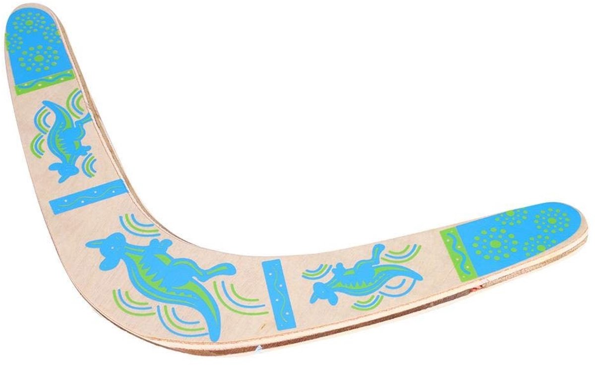 Dailygoody - Kids Boomerang - V-vormige Boomerang - Perfect voor buitenactiviteiten - Houten speelgoed - Ideaal voor kinderen - 13,8 x 7,9 x 0,4 inch