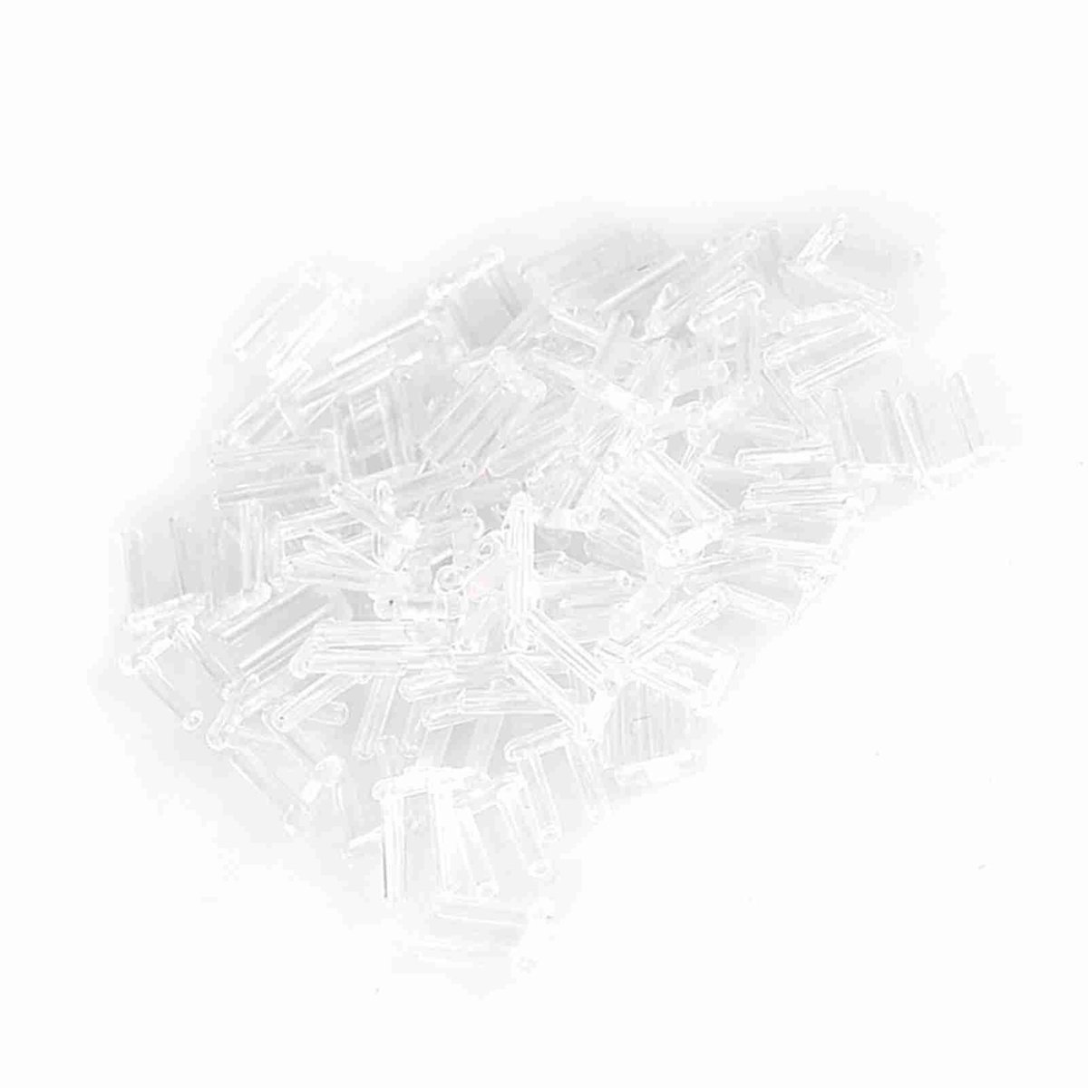 Dailygoody - Rimless glasses accessories - 100 stuks - Professionele lensfixatie - 1.4 x 0.8 x 7 mm - Duurzaam en praktisch - Geschikt voor rimless br.