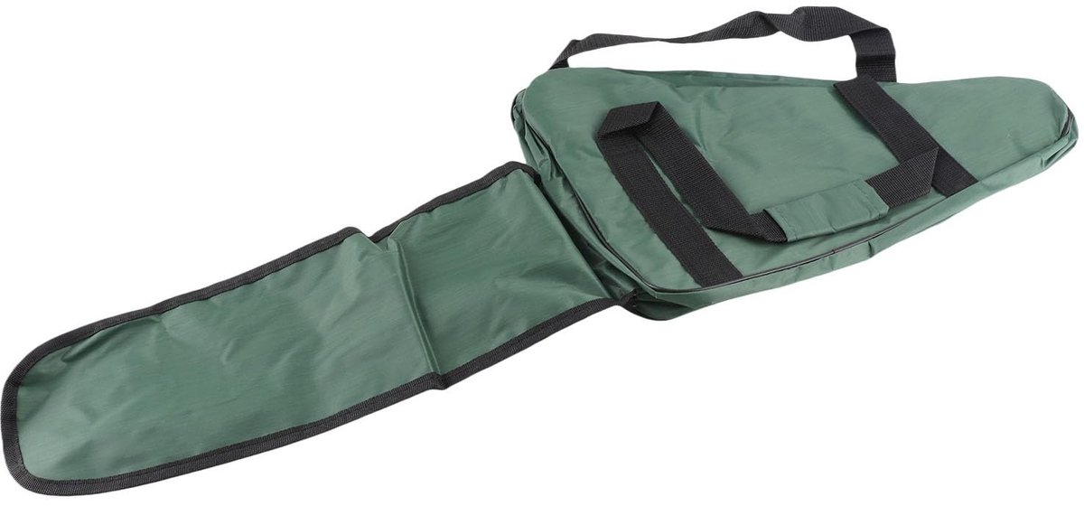 Dailygoody - Chainsaw Carrying Case - Heavy Duty - Waterproof - Army Green-22inch - Tuinaccessoires - Geschikt voor chainsaws