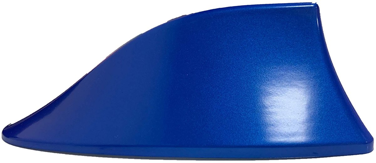 Dailygoody - Shark Fin Antenne - Universele Radio Antenne - Blauw - Decoratie en Functionaliteit - Geschikt voor Meerdere Auto's - 170mm x 75mm x