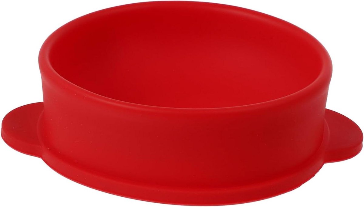 Silicone Wax Smeltkom - Wax Container Houder - Kaarsen Maken - Hittebestendig Siliconen - 13.2 x 11 cm - Grijs