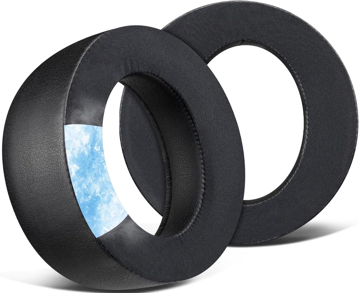Vervangende Cooling Gel Oorkussens voor Draadloze Headphones, Comfortabele Earpads met Gel en Geluiddemping voor PS5