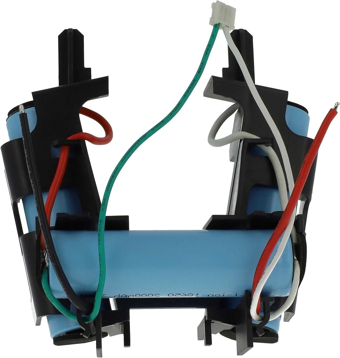 Reserveaccu Stofzuiger - Vervangende Batterij - Huishouden Schoonmaken - Oplaadbaar Lithium-Ion - 2000 mAh - Zwart Blauw