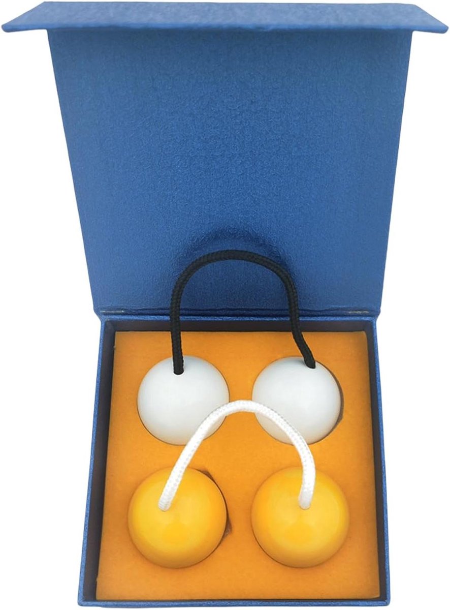 Percussieballen - Ritme instrument - Muziek maken - Verstelbaar koord - 2 stuks - Willekeurig