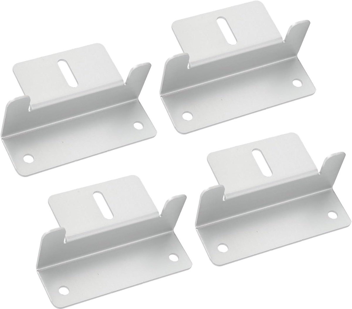 Zonnepaneel Montagebeugel - Z-beugel set - Dak Installatie - Corrosiebestendig Aluminium - 4 stuks - Zilver