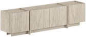 Skye Decor, Tv-standaard, Lowen - Travertine, Gemelamineerde spaanplaat, Travertin, 180 x 35 x 46 cm