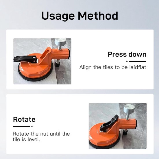 Vloer Reparatiegereedschap - Laminaat Vinyl - Vloeren Herstellen - Met Rubberen Hamer - 6 Kleefpads - Niet Gespecificeerd — afbeelding 3