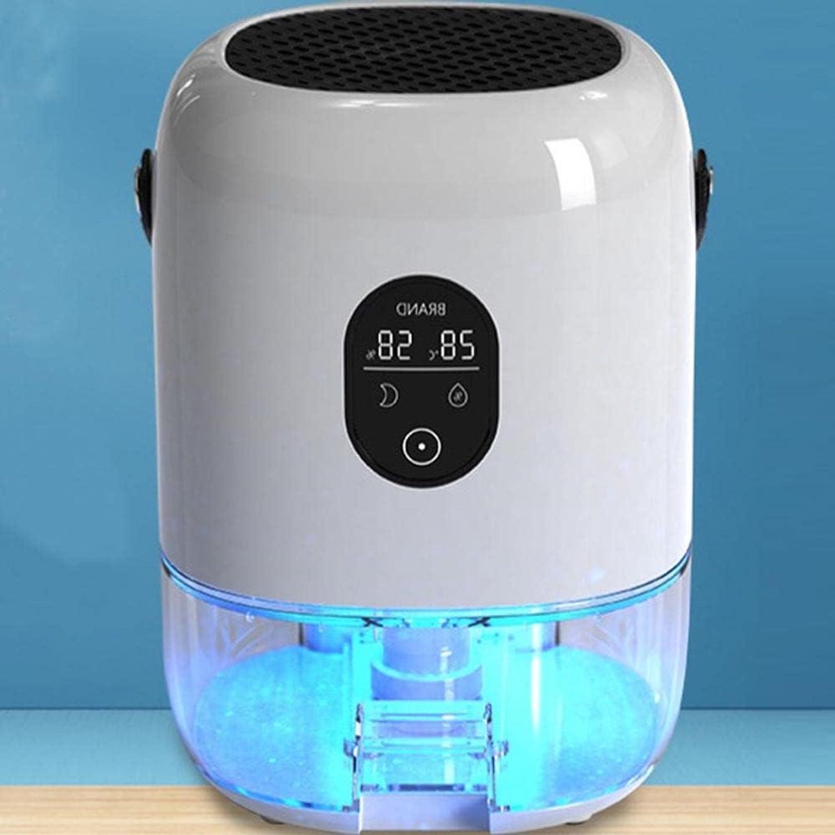 1000 ml luchtontvochtiger, draagbare kleine luchtontvochtigers, veilige luchtontvochtiger met automatische uitschakeling voor thuis, slaapkamer, badkamer, kledingkast little surprise