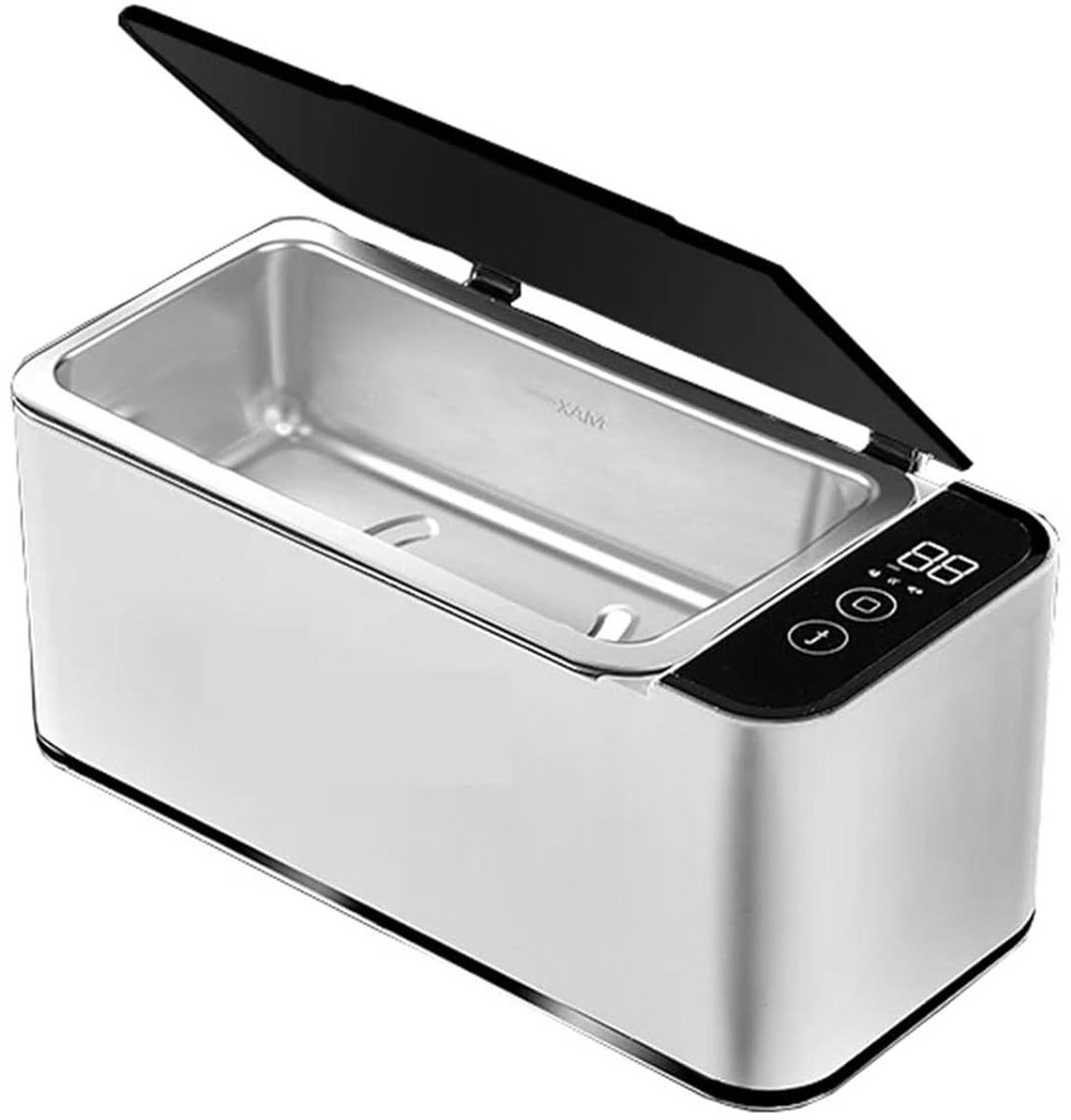 Ultrasone Reiniger - Sieraden Wasmachine - Voorwerpen Reinigen - Hoge Frequentie 50W - 500 ml Capaciteit - Wit