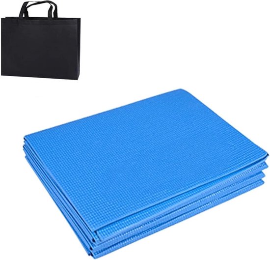 Opvouwbare Yogamat - Oefenmat Vloermat - Fitness Training - Extra Dik Antislip - 173 x 61 cm - Roze — afbeelding 3