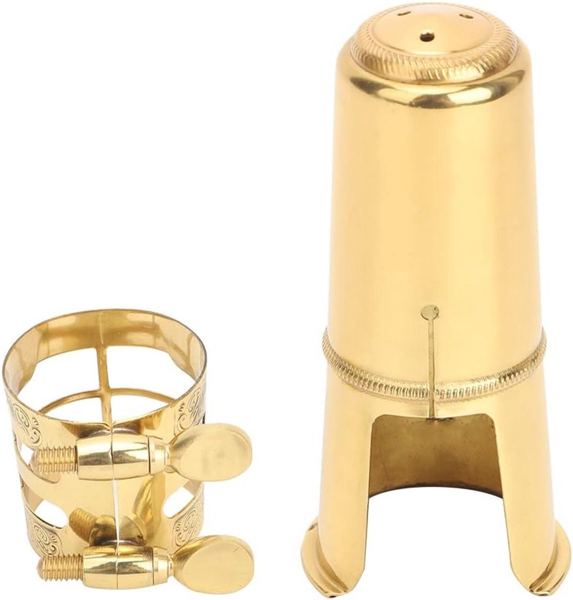 Dailygoods- Saxophon Mondstuk Kit - Mondstuk Kappe - Saxophon Accessoires - Kwalitatief Hoogwaardig - Voor Muziekliefhebbers - Geschikt voor Outdoor Avonturen - Saxofoon Mondstuk