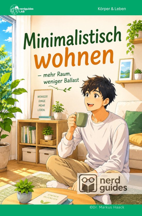 Minimalistisch wohnen - Mehr Raum, weniger Ballast - cover