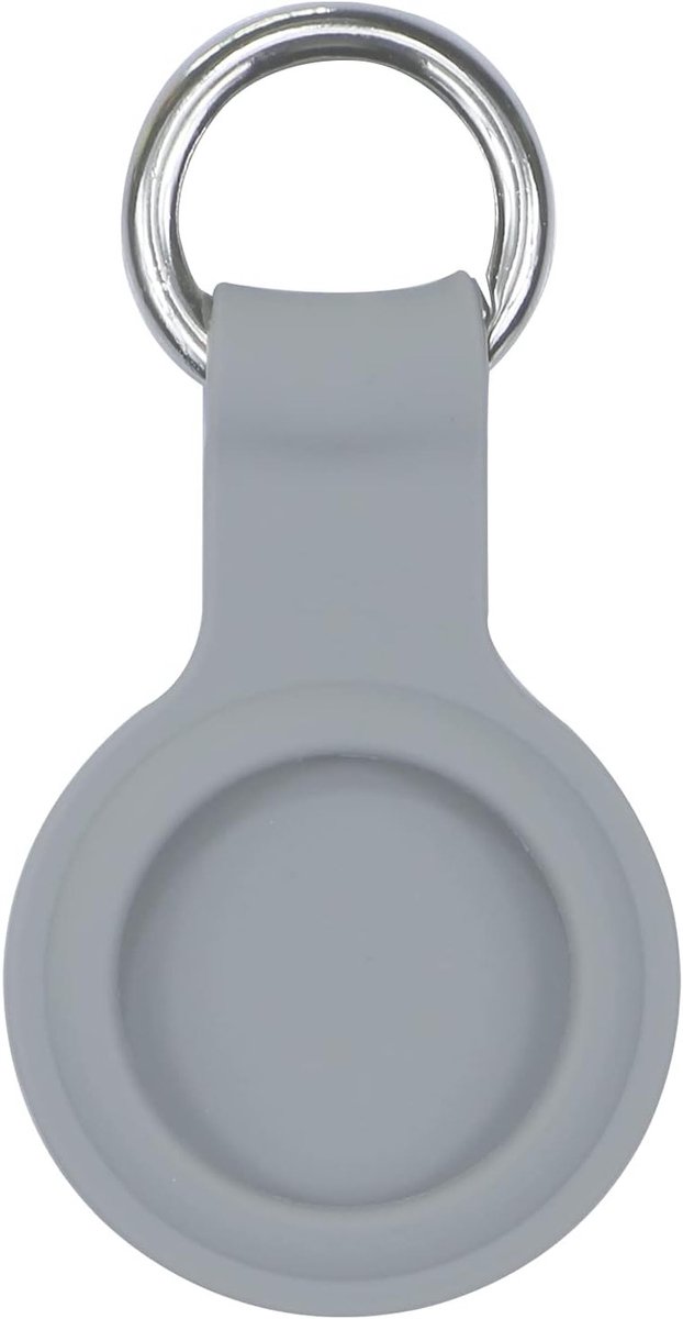 Dunne en Lichtgewicht Silicone Hoes voor AirTag - Beschermende en Krasbestendige Case in Grijs voor AirTags 2021